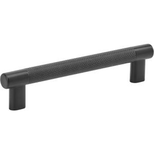 Amerock | Kitchen Cabinet Pull | Black Bronze | 6-5/16 in (160 mm) Center-to-Center | Bronx | 1 Pack | Furniture Hardware | Cabinet Handle | Bathroom Drawer Pull