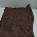 H.VERSAILTEX Upgraded Waffle Bath Mat Super Absorbent Non Slip Bath Rugs for Beside Tub, 24" x 36", Chocolate