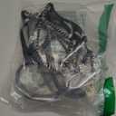 Yaktrax Walk Traction Cleats - 360-Degree Grip on Snow, Ice, & Multi-terrain Surfaces - Elastic Outer Band w/ Easy-On/Off Heel Tab & 1.2mm Zinc-coated Steel Coils - Abrasion & Rust Resistant - Unisex (Large)