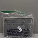 KEROM Compatible for MacBook Air 15 inch Case 2026 M5, 2023-2025 M4/M3/M2 A3448 A3241 A3114 A2941, Crocodile Skin Alligator Skin PU Leather Hardshell & Keyboard Cover for Mac Air 15 inch Case, White