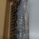 Amyhill 19 Inch Ramadan Eid Mubarak Table Decor Ramadan Mubarak Letter Wooden Tabletop Centerpiece Islamic Decoration Sign for Home Office Party Decorations