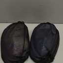 QingSong Kids Snorkel Mask Full Face, Snorkeling Set with Camera Mount, Foldable 180 Degree Panoramic View Snorkeling Gear Anti-Fog Anti-Leak (X-Small, Blue/Purple)