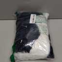 Santa Hat - Adults Deluxe Xmas Christmas Hat Pack 2 pcs (Navy Blue)