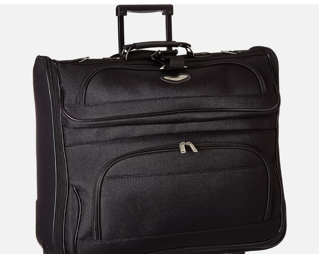 Travel Select Amsterdam Business Rolling Garment Bag, Black, One Size