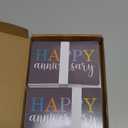 Best Paper Greetings 4x6 Anniversary Cards - Happy Anniversary Cards Bulk with Envelopes - Set for Wedding & Couples