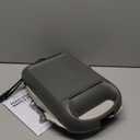 Baker's Friend Multi Stuffed Waffle Maker Thick, 4-Slice with 1.2'' Thick & 4'' Dia, Belgian Mini Waffle Maker Flip, Nonstick Breakfast Sandwich Maker, Stuffed Waffle Iron, Graphite