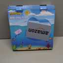 Baby Pool Float with Canopy UPF50+ Sun Protection, Inflatable Kids Pool Floats with Toy Play Console for Baby 6-36 Months, Infant Swimming Float with Adjustable Safety Seat for Boys Girls (blue)