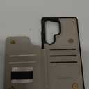 Vinich for Samsung Galaxy S24 FE Wallet Case with Card Holder, RFID Blocking Credit Slots Kickstand Shockproof Phone Cover Fit for Galaxy S24 FE 6.7" Gray