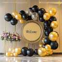 3 x JOYIN 150 Pcs Metallic Gold Balloons, Different Sizes 18 12 10 5 Inch Gold Latex Balloon Arch Kit with Instruction for Birthday Decoration Party Graduation Wedding Holiday