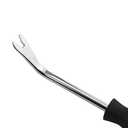 1 Piece Plastic Fastener Remover Automotive Fastener Remover Plastic Fastener Clip Removal Tool Plastic Clip Trim Remover Car Clips Fastener Remover Panel Trim Removal Tool(Black, L)