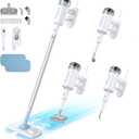 Steam Mop, 10 in 1 Detachable Handheld Steam Cleaner for Home and Floor Cleaning, 230F Floor Steamer for Deep Cleaning with Multi-purpose Attachments Hardwood Floors, Tile, Grout, Furniture