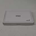 Premium Vinyl Record Storage - a Mid-Century Style Record Holder for Albums, 60-70 LP Capacity - Complements Any Record Player (Brown)