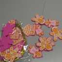 Zhanmai 24 Pcs Christmas Gingerbread Man Hanging Ornaments Christmas Tree Ornaments Christmas Winter Gingerbread Man Ornaments Funny Gingerbread Man Christmas Tree Ornaments for Xmas