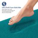 OLANLY Thick Memory Foam Bath Mat Rug 30x20, Extra Soft Absorbent Bathroom Rug, Quick Dry Bath Mats, Non-Slip, Machine Washable Carpet for Bathroom, Tub and Shower, Home Decor Accessories, Deep Lake