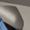 Fits for Exterior Mirrors Glass Side Rear View Mirror White Lens Door Mirror Glass For Tesla Model 3 2017-2024 Passenger side Right (right)