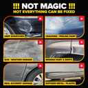 Carfidant Scratch Repair and Swirl Remover - Car Paint Scratch Remover & Restorer Kit with Buffer Pad - Polishing & Waxing Kits - Compound for Vehicles Paint Repair - 8.4 fl. Oz.