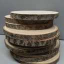 10 Pcs Natural Paulownia Wood Slices 7-8 Inches,Wood Slices for Centerpieces Table Decorations,Unfinished Rounds Wood for Crafts,Wood Slice for Rustic Wedding Decoration Projects