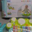 Baby Musical Toys 3 in 1 Piano Keyboard Xylophone Drum Set for 1 Year Old Girls Boys Toys Age 2 Music Instrument Toys Toddlers 1-3 0-2 First Birthday Easter Gift Infant Baby Toys 6 9 12 18 Month (Green)