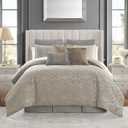 DI ELLEN TRACY 6 PCS MEDALLION COMF SET, Queen