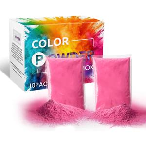 Gender Reveal Powder Pink 2 Pounds of Burnout Powder for Gender Reveal Party Ideas Burnout Gender Reveal Powder Smoke Colored Powder Kit for Car Motorcycle Burnout Photoshoot Festival (2pink)