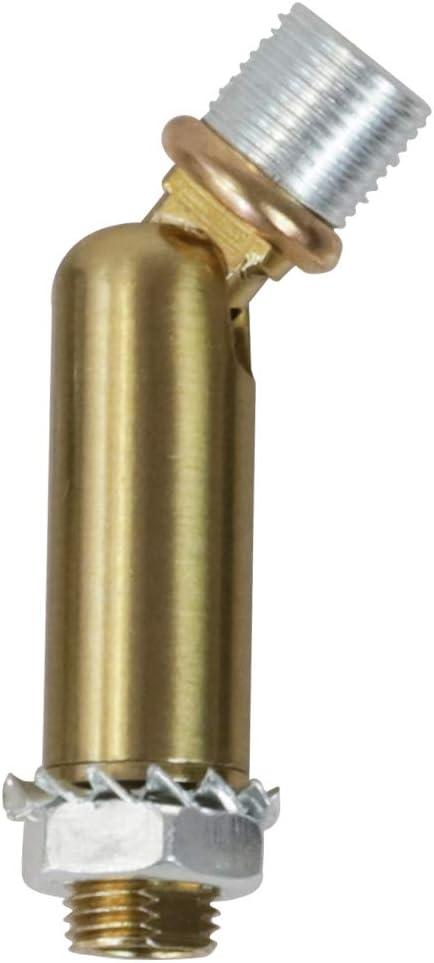 MELUCEE Brass Sloped Ceiling Adapter for Chandeliers Pendant Lights 1 Pcs, Suitable for Vaulted or Angled Ceilings