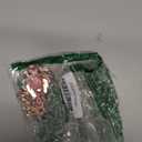 Hillban Cat Collar Diamond Chain Glitter Collar Walking Metal with Secure Buckle Cat Pet Necklace with Paw Charm and ID Tag Bell Link Cuban Jewelry Accessories(10 Inch,Rose Gold, Pink)