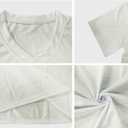 Football Jersey Blank Mesh Hip Hop Short Sleeve Shirt Plain Practice Sport Uniform Gift for Men S~3XL (White)
