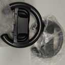 JoyHood Steering Wheel Compatible with Switch/Switch OLED Joy-Con Controller [2 Pack] Racing Wheel Controllers fit for Mario Kart 8 Deluxe - Black