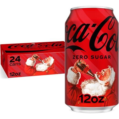 Coke Zero Sugar Cola Soda, 12 oz, 24 Pack (Package May Vary) : Grocery & Gourmet Food Best By:Aug1125