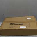 Corner Floating Shelves, Rustic Brown Wood, Set of 2, Wall Mount Storage with Guardrail for Bathroom Kitchen Living Room