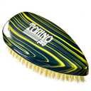 Torino Pro Wave Brush #239- Pointy Palm Medium Soft bristles -100% Pure Boar Bristles - Great for laying down your 360 Waves