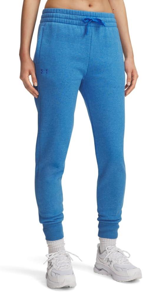 Under Armour Women's Rival Fleece Joggers ((402) Blue Atlantis Light Heather / / Blue Atlantis, XS)