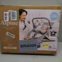 Baby Delight Alpine Deluxe Portable Bouncer | Infant | 0 6 months | Charcoal Tweed