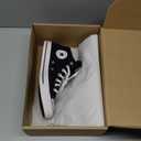Converse Women's Chuck Taylor All Star Madison Mid Top, Black/Black/White, 9.5
