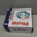 Baby Phone Toy, Baby Toy Phone Cartoon Baby Piano Music Light Toy Children Pretend Phone, Kids Cell Phone Girl with Light Parent-Child Interactive Toy Gift Game Boy Girl Early Education Gift Pink 18M+