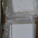 Hoteam 24 Pack 4 x 6 Clear Acrylic Sign Holder with Gold Borders, Gold Picture Frame, Double Sided Wedding Table Number, Acrylic Menu Stands for Wedding Table, Restaurant Sign, Photos Display