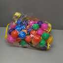 Ball Pit Balls Phthalate Free BPA Free Crush Proof Plastic - 7 Bright Colors in Reusable Play Toys for Kids with Storage Bag