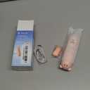 JISULIFE Handheld Mini Fan, 3 IN 1 USB Rechargeable Portable Fan [12-19 Working Hours] with Power Bank, Flashlight, Pocket Design for Travel/Summer/Concerts/Lash, Gifts for Women (Pink)