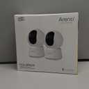 ARENTI 5G Indoor Security Camera, 4MP Pet Camera with Speaker for Dog/Cat, Baby Monitor with Phone App, Dual-Band WiFi, Auto Tracking, Super Night Vision, 2-Way Talk, Cloud & SD Card Storage(P2Q 2PC)