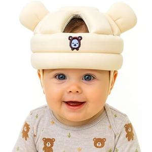 Nibelloo Baby Head Protector for Crawling Walking, Infant Helmet with Foam Bumpers, Adjustable Baby Helmet for Crawling Walking, Toddler Helmet - Head Protector for Baby Walking 6-24 Months.