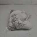 Mellowdy Classic Checkered Blanket - Faux Cashmere Plaid Throw with Fringe - Soft Woven, Lightweight, Farmhouse, Vintage Inspired Décor for Couch, Chair, Office (Light Grey, 50x60)