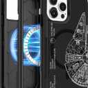 Heavy Duty for iPhone 15 Pro Max Case - Compatible with MagSafe Shockproof Protective Rugged Magnetic Men Military Grade Shock Drop Proof Phone Cover Funda for Apple 15 Promax Case, Black
