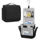 Relavel Hanging Toiletry Bag for Men and Women, Travel Toiletries Bag Water-resistant Large Makeup Cosmetic Organizer Storage, Shaving Dopp Kit Shower Bathroom Hygiene Bags, Carry-on Travel Essentials