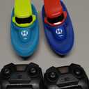 SYMA RC Boats 2 Pack for Kids 8-12, Remote Control Boat for Pool with LED Lights, 40 Mins Playtime (2 Batteries) & One-Key Water Spray, Summer Gifts Toys for Boys and Girls