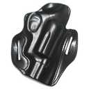 De Santis 002 P5 Leather Gun Holster, Black