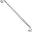 Brushed Nickel Shower Grab Bars 32 Inch, Anti Slip Grab Bar with Knurled Grip, Stainless Steel Bathroom Safety Balance Handrail, Wall Mounted Handicap Bar for Elderly, Textured Senior Grab Bar Handle