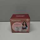 Momcozy M5 Smart APP Controlled Wearable Breast Pump, Hands-Free Wireless Electric Pump, 3 Modes 9 Suction Levels, BPA-Free, Portable Lightweight, 24mm Flange, 1-Pack Quill Gray