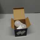 4-Pack Dusk to Dawn Light Bulbs Outdoor 75 Watt Equivalent, Automatic On/Off Sensor LED Bulb, 10W Daylight 5000K,1100 Lumen, A19 E26 Bulbs Photocell for Wall lamp Porch Garage Yard Light(Non-dimmable)