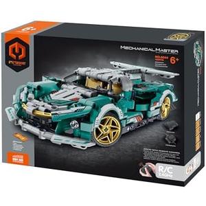 Dakott STEM Car Toy Building Toy Gift for Age 6+, APP Programming Remote Control 2in1Super Car Building Block Take Apart Toy, 450 Pcs DIY Building Kit, Learning Engineering Construction R/C Toys