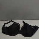 Bali Women's One Smooth U Ultra Light Illusion Neckline Underwire Bra, Black,42D